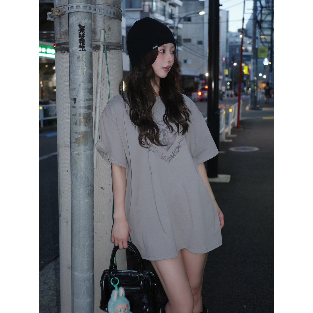 ダーリッチ Darich ハートキーフェードビッグTシャツ （ホワイト