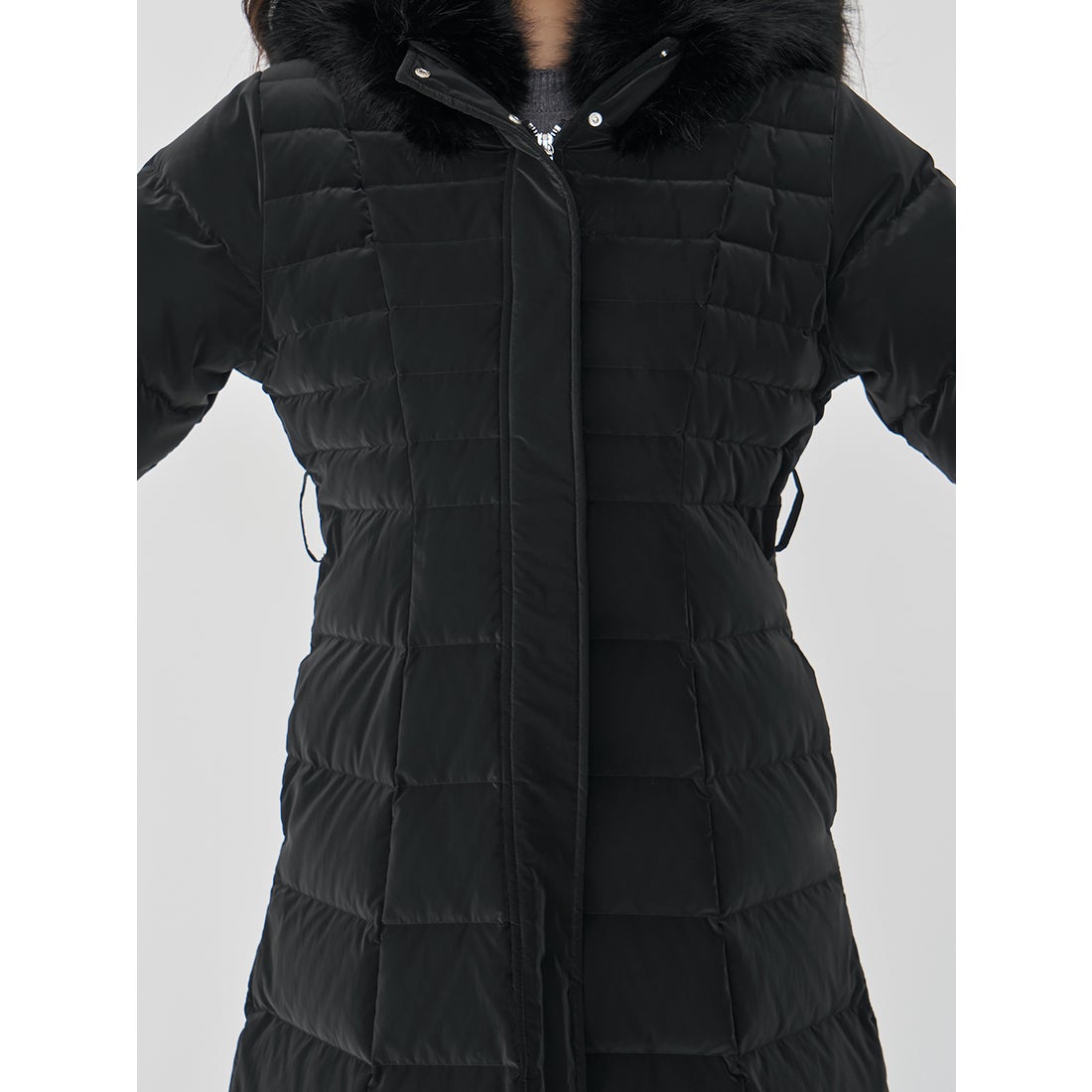 ダーリッチ Darich レディロングダウンコート （ブラック