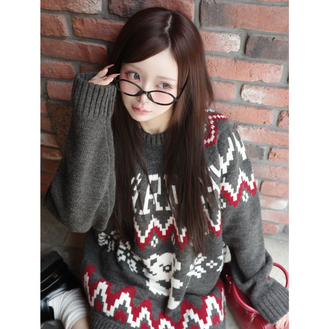 ダーリッチ Darich ノルディックベアニットプルオーバー