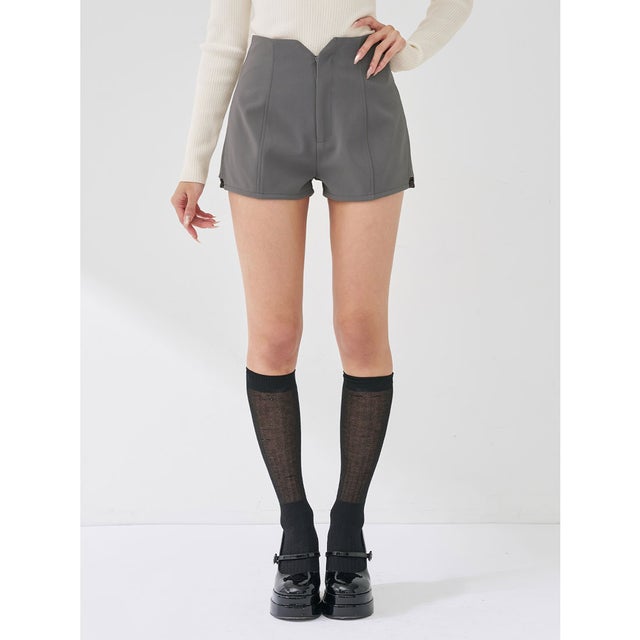 ダーリッチ Darich ノルディックニットショートパンツ （グレー