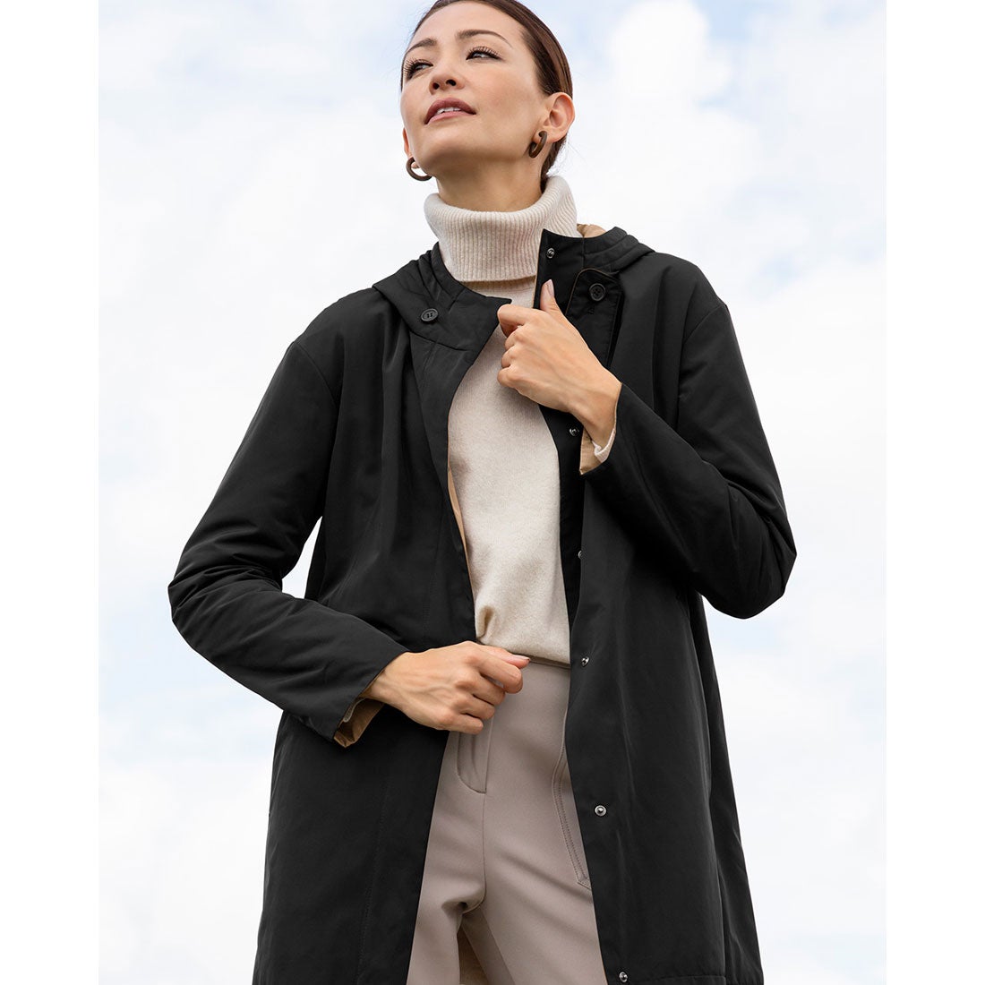 ドゥクラッセ DoCLASSE マジカルサーモ・フードコート （ブラック