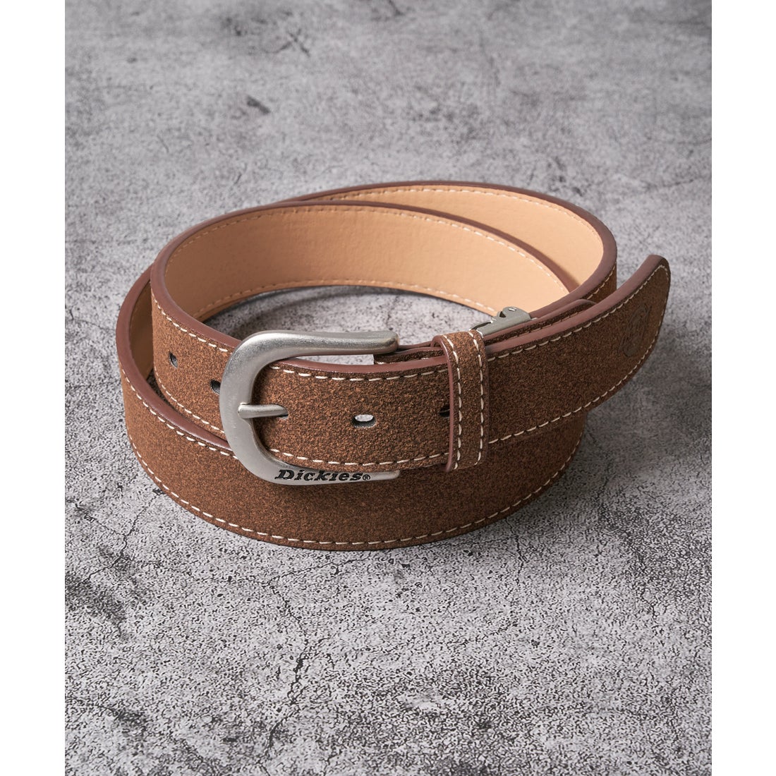 ディッキーズ Dickies PUレザーベルト （ダークブラウン系2