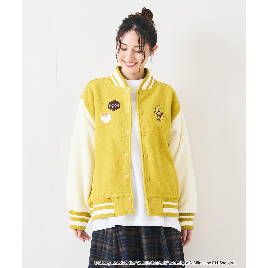 ディズニー Disney 【Disney】フリース ボンディング スタジャン