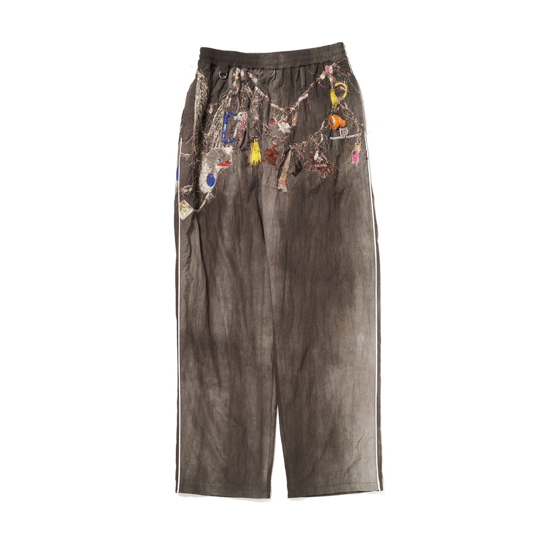 ダブレット doublet Embroidered Chain Track Pants （Chacoal