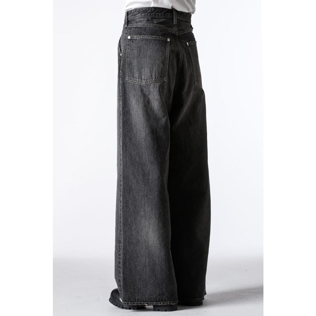 ダイスケ タナベ daisuke tanabe Coffee Black Denim Trousers dstryd