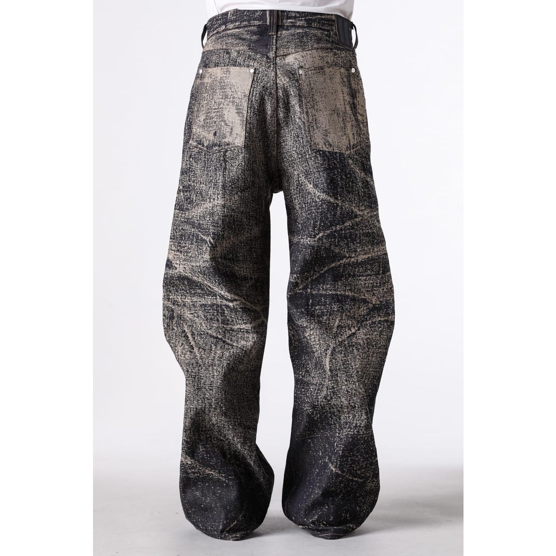 ダイスケ タナベ daisuke tanabe x-ray Jacuard Denim Trousers