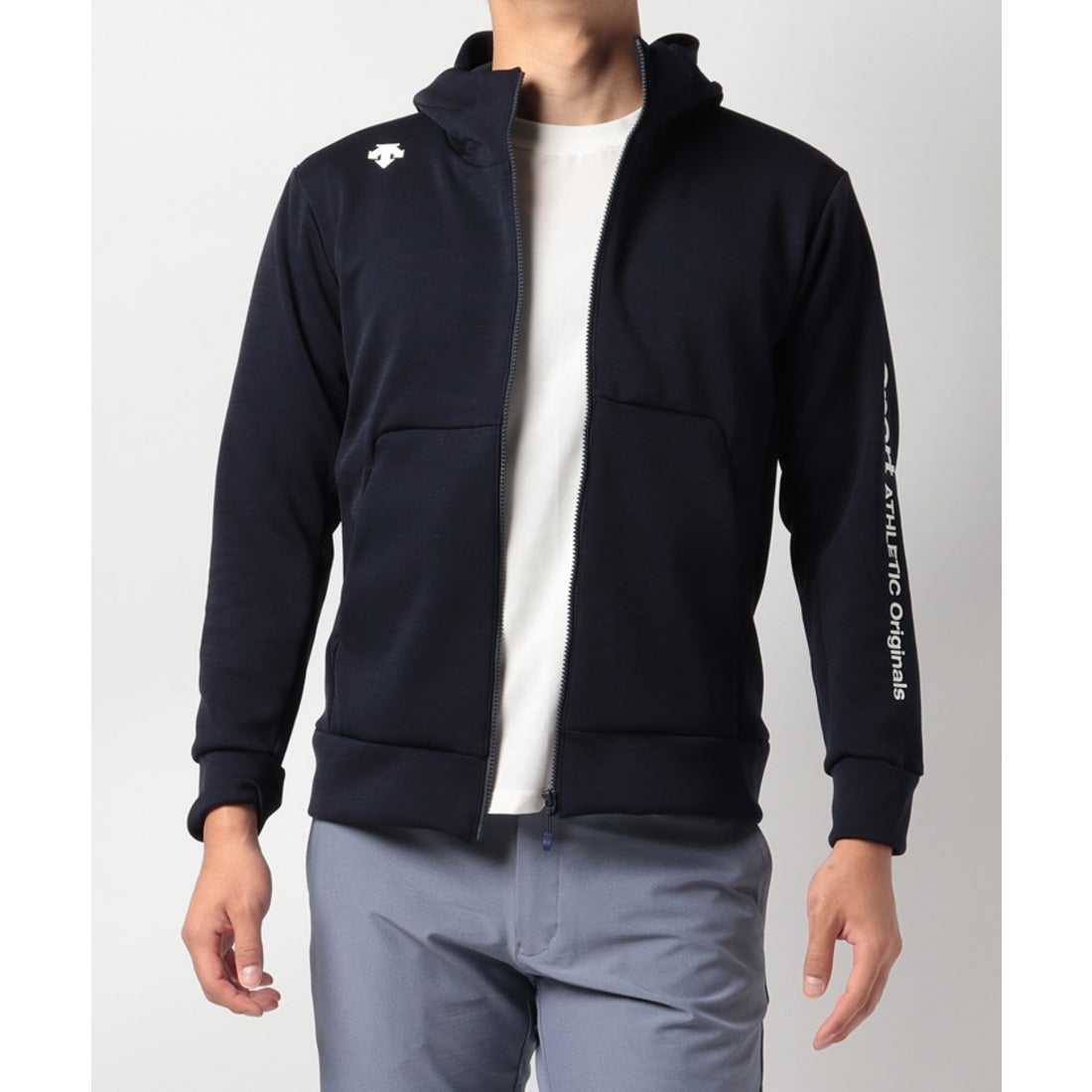 DESCENTE トレーニング S.F.TECH ダブルフェイス フルジップジャケット