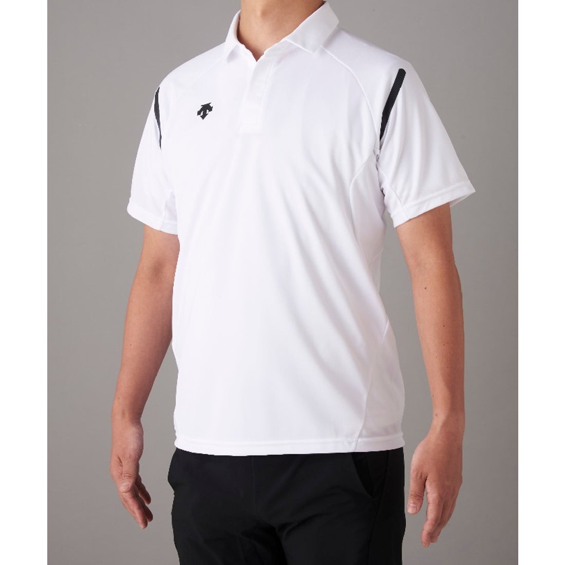 DESCENTE バレーボール 【TEAM】【吸汗速乾】ポロシャツ -デサント