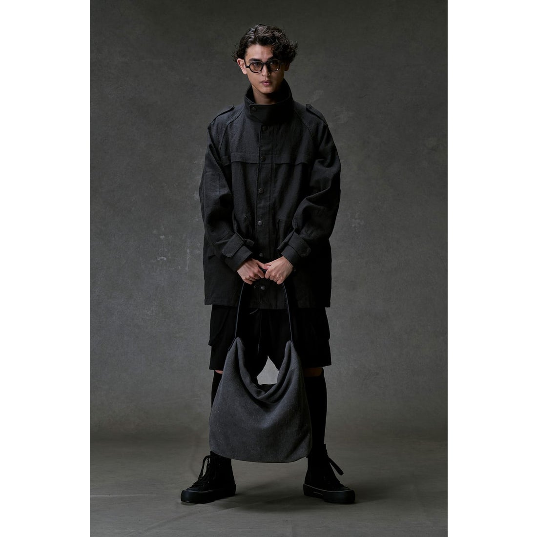 デヴォア DEVOA Field Jacket Silk / Washi ( Japanese Paper