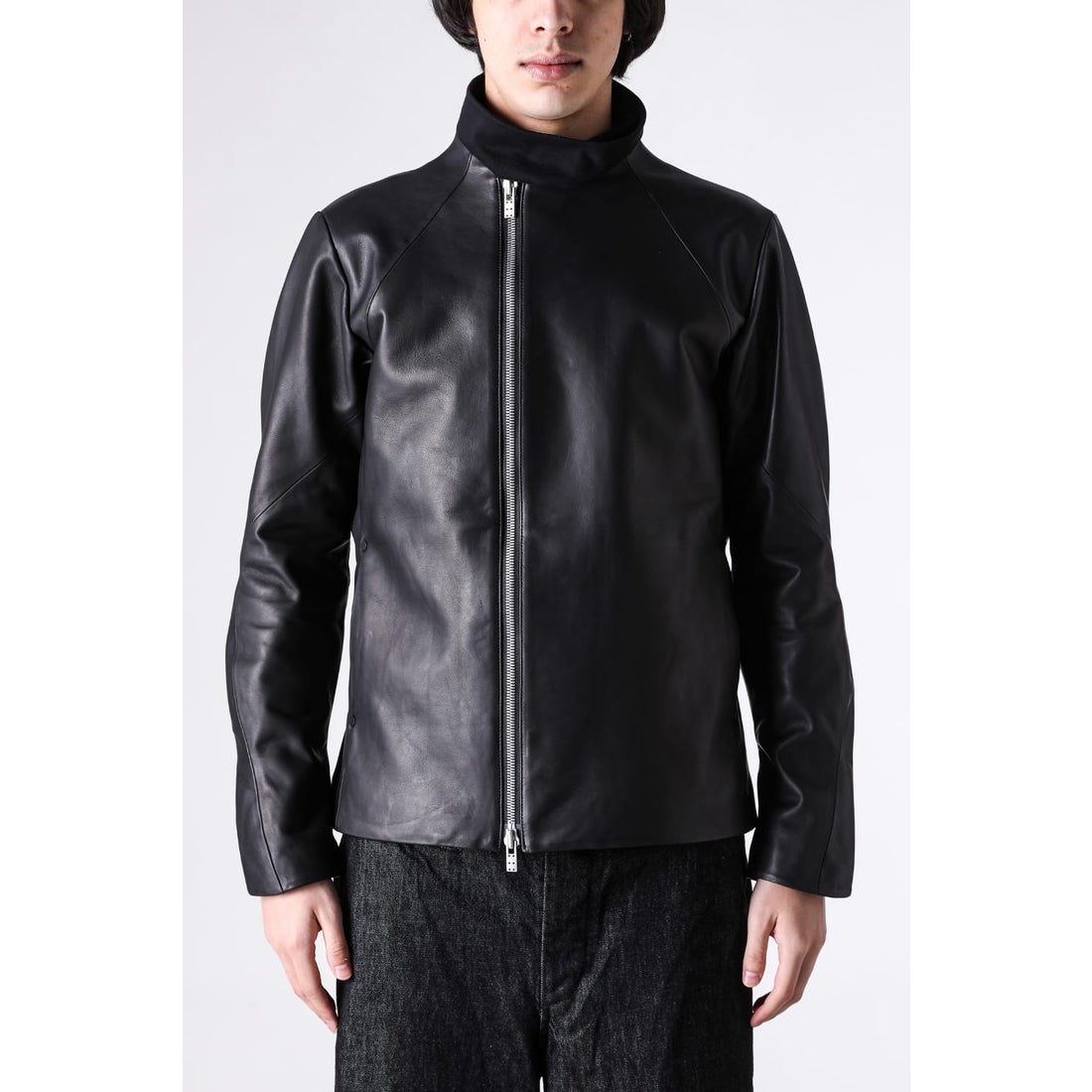 デヴォア DEVOA Leather Jacket Soft Sheep （BLACK） -FASCINATE