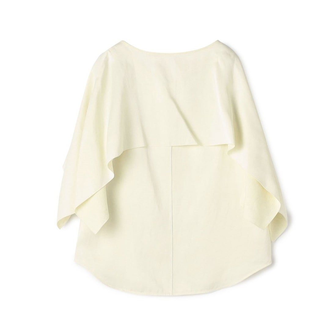 デ・プレ DES PRÉS ソフトサテン レイヤードブラウス （21 ライト