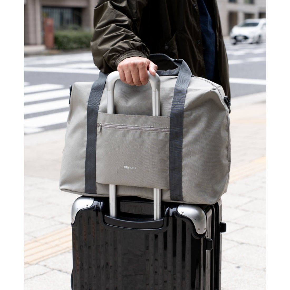 デバイスプラス DEVICE＋ 【折りたたんで収納可能】 3way ボストン