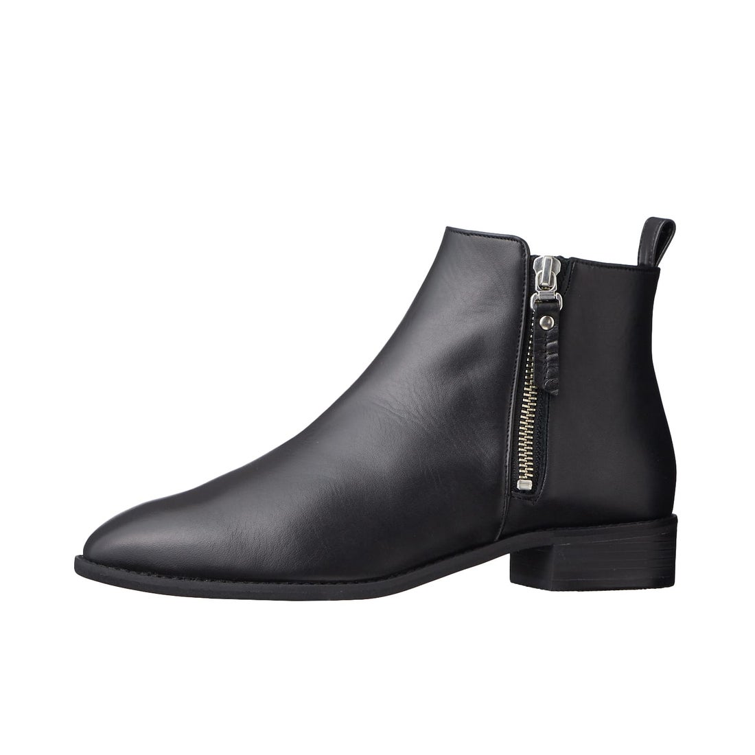 ダイアナ DIANA ショートブーツ （黒カーフ） - ファッション通販