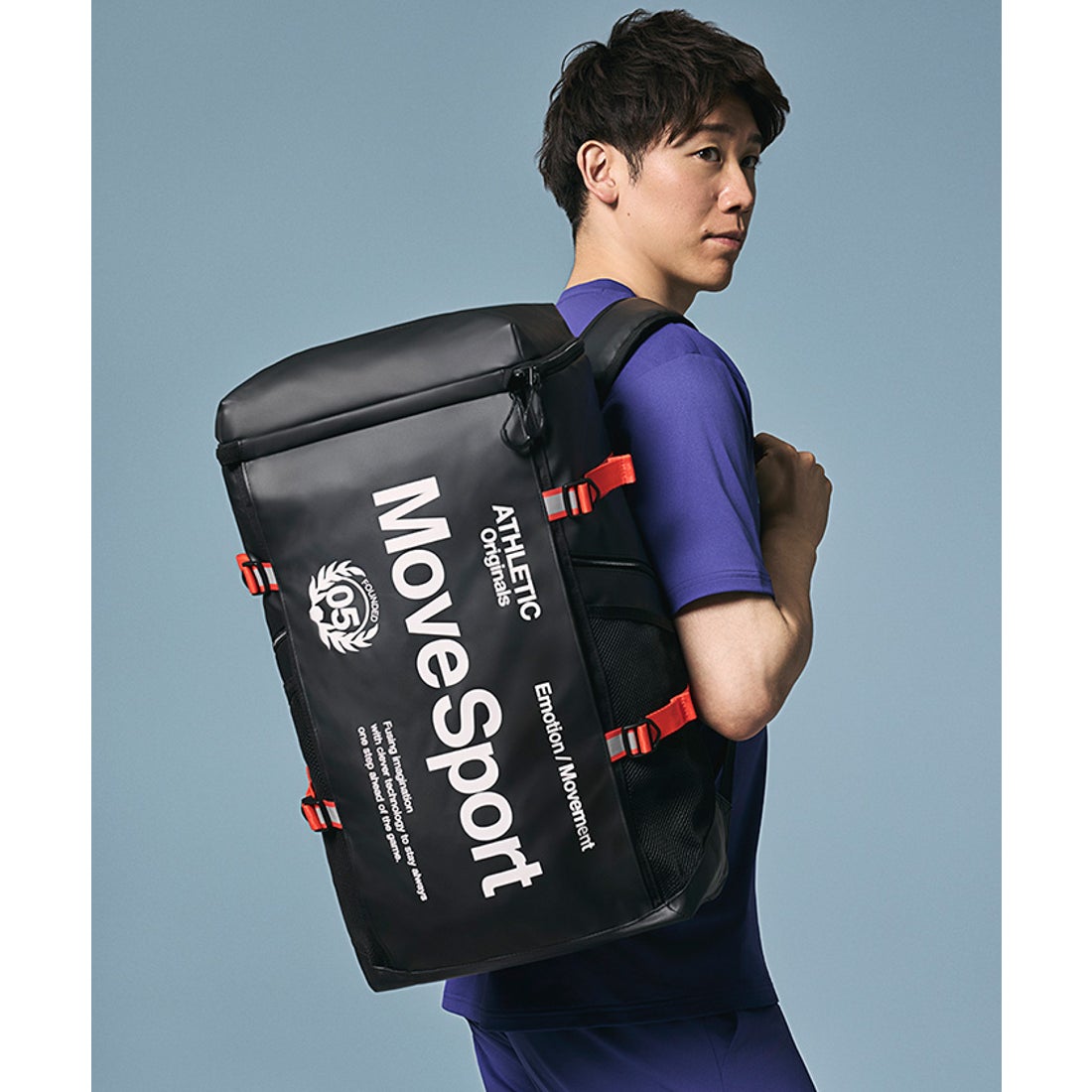 ムーブスポーツ MoveSport スクエアバッグ50｜容量：約50L -デサント