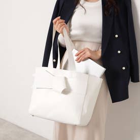 ダーリッチ Darich ロゴトートバッグ （アイボリー） -靴