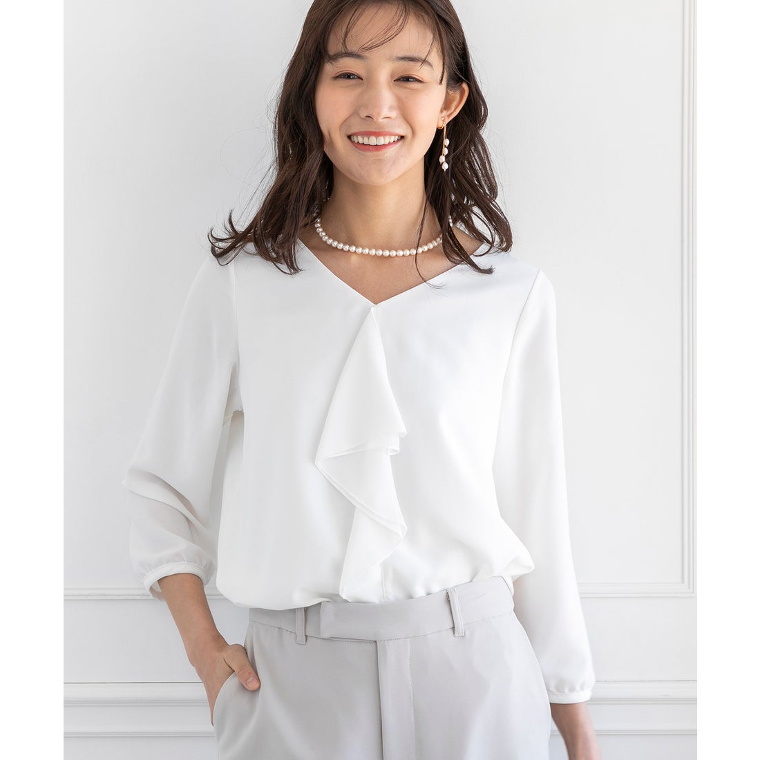 フォルムフォルマ form forma 【卒入学式で使える】フリルカラー