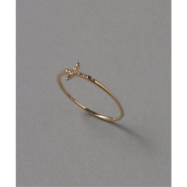 リラ Lilas V型フォークリング K10 （ゴールド） - ファッション通販