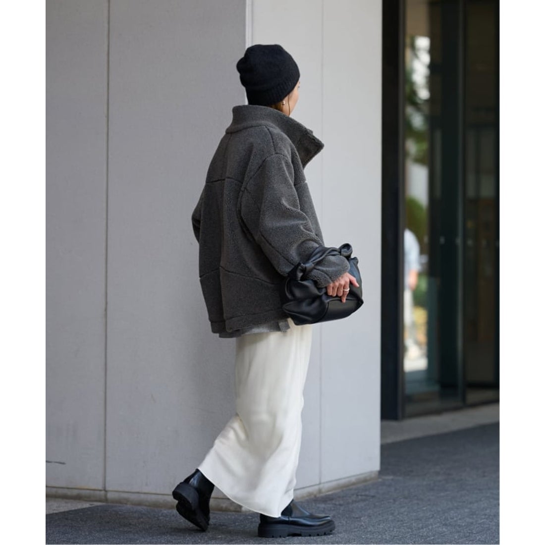 フレームワーク FRAMeWORK ≪追加予約≫ウールボアスタンドブルゾン