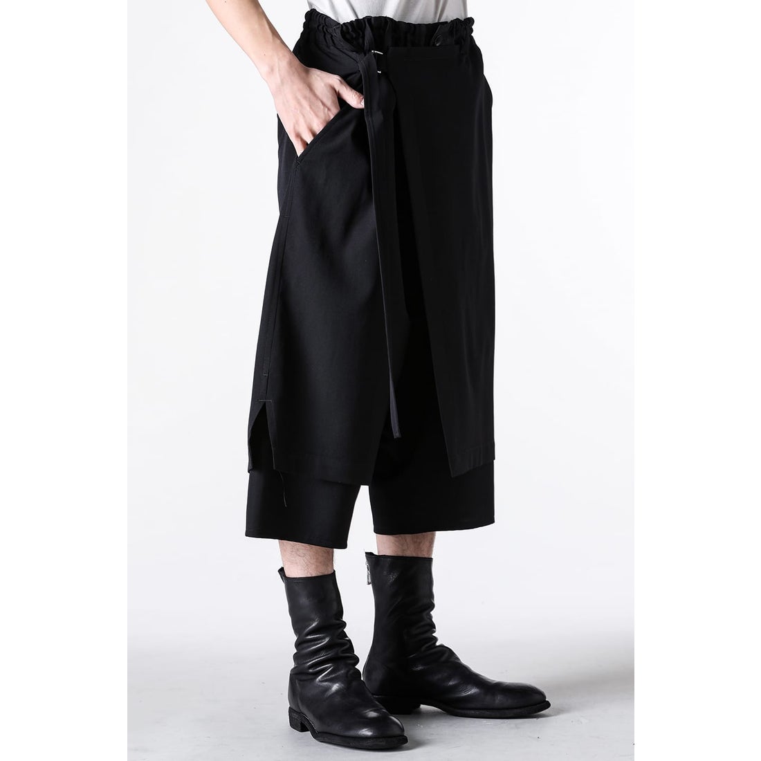 Ground Y Standard Wrap Pants （Black） - Osaka / Kyoto, Ship