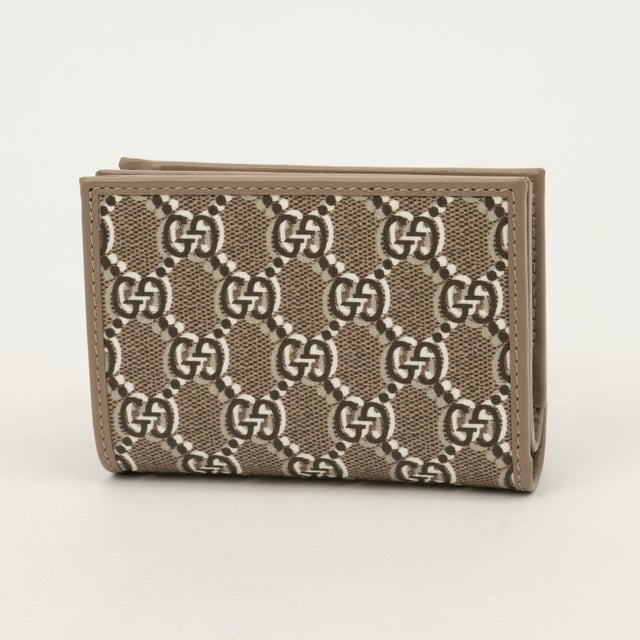 グッチ GUCCI 二つ折り財布 （ブラウン） -waja bazar - 海外
