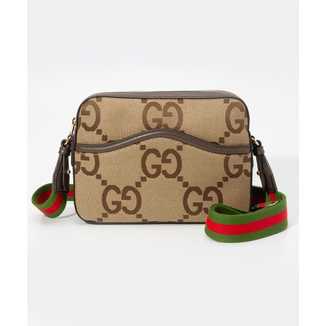 グッチ GUCCI 675891 UKMDG ボディバッグ L MESSG M GG JUMBO CANVAS