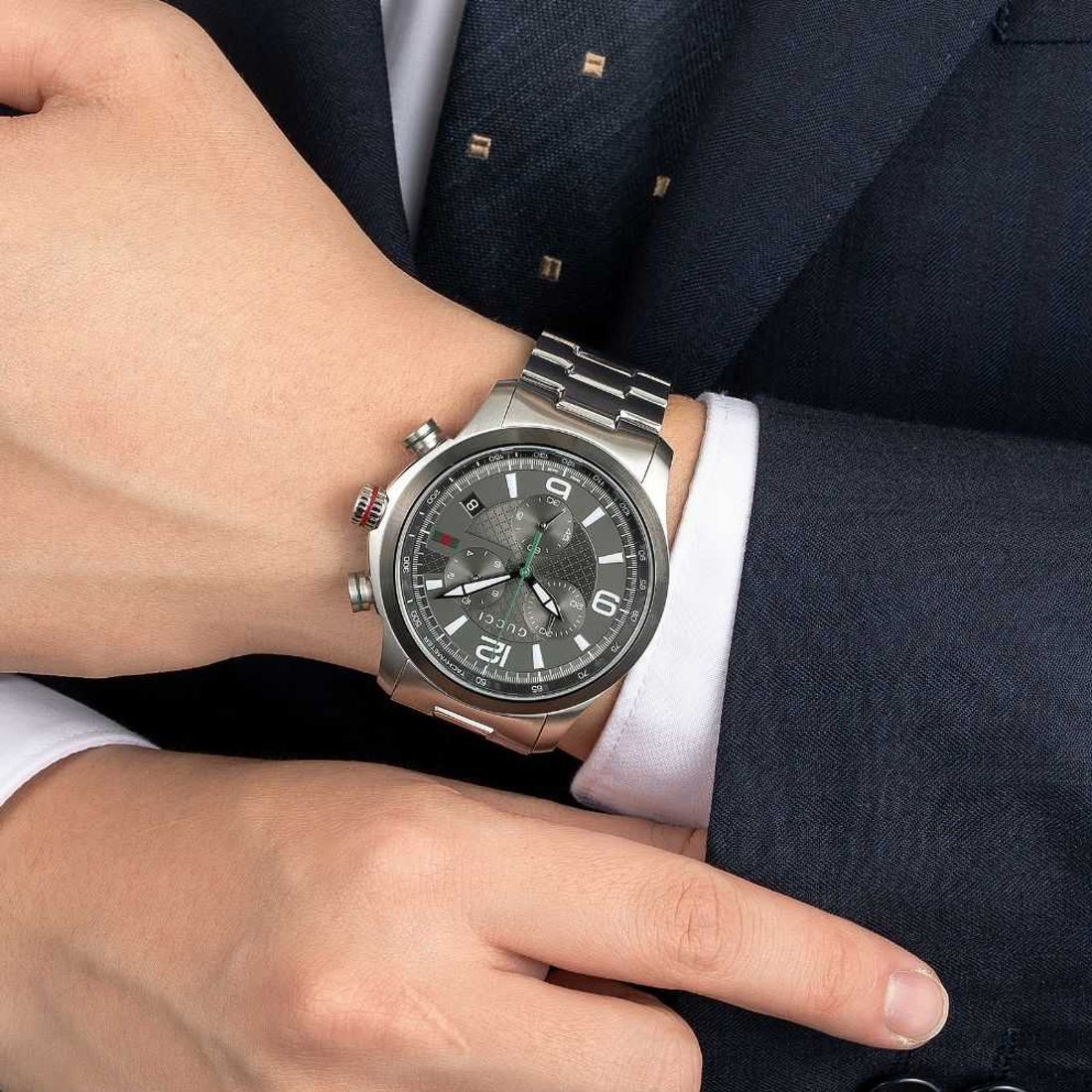 グッチ GUCCI Gタイムレス （グレー） - ファッション通販 MAGASEEK