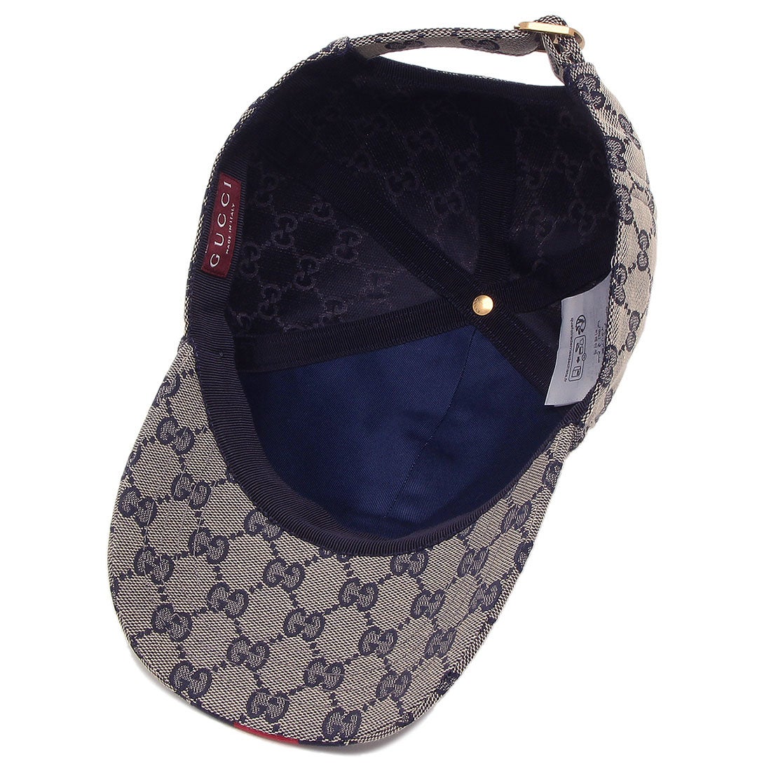 グッチ GUCCI 帽子 オリジナルGG ベースボールキャップ グレー メンズ