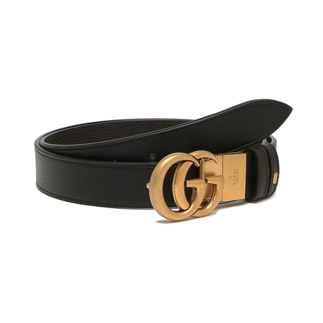 グッチ GUCCI ベルト ダブルG ブラック ブラウン メンズ GUCCI 643847