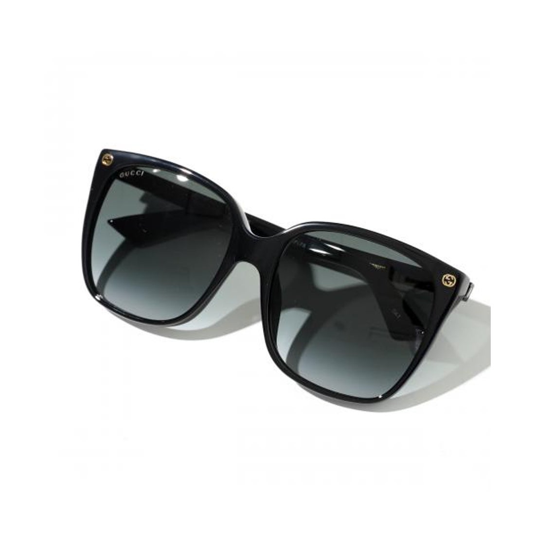 グッチ GUCCI GUCCI サングラス GG0022S スクエア型 GGロゴ （001