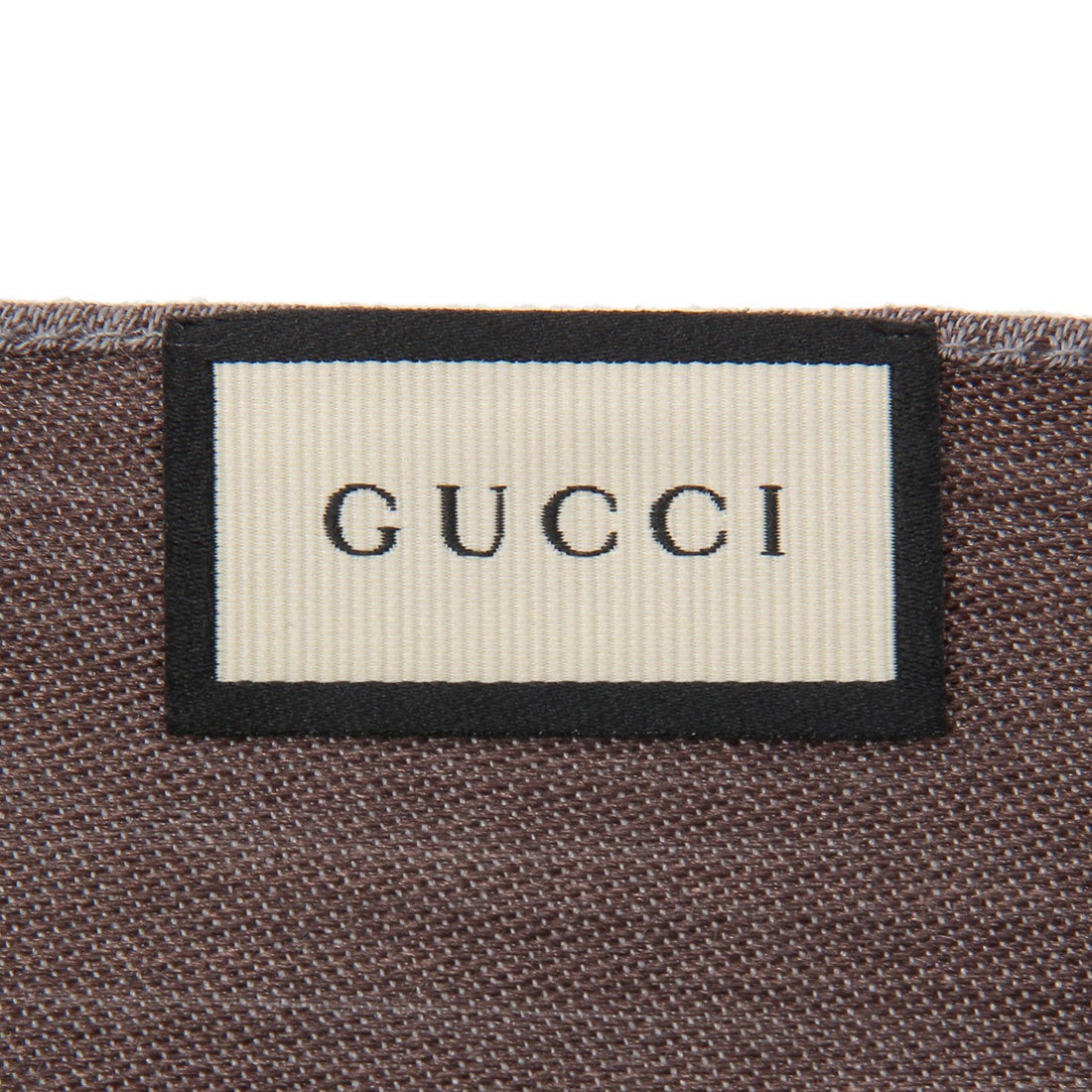 グッチ GUCCI スカーフ バンダナ ストール グレー レディース GUCCI