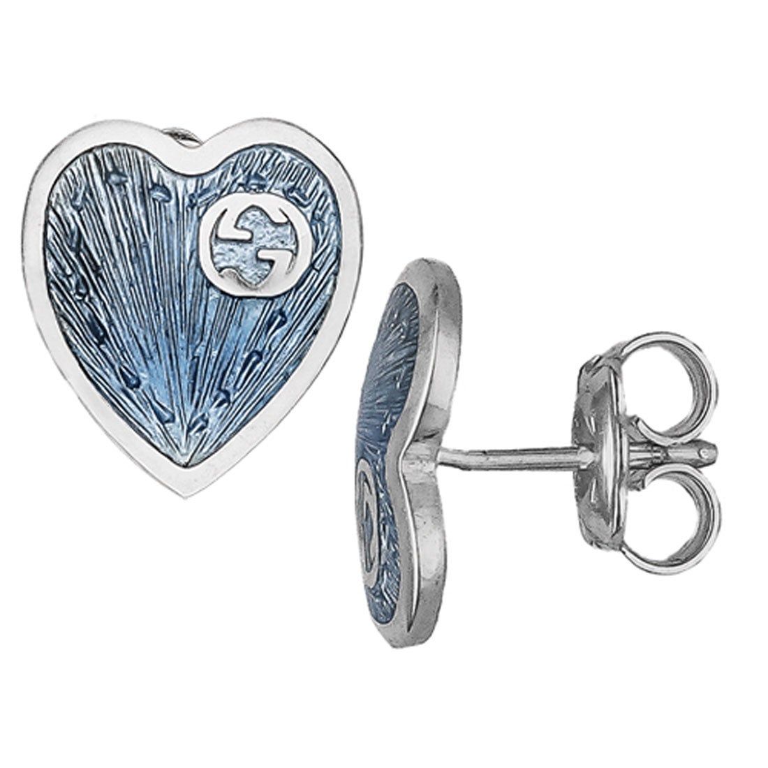 グッチ GUCCI 645547-J8410 ピアス レディース （シルバー/ブルー