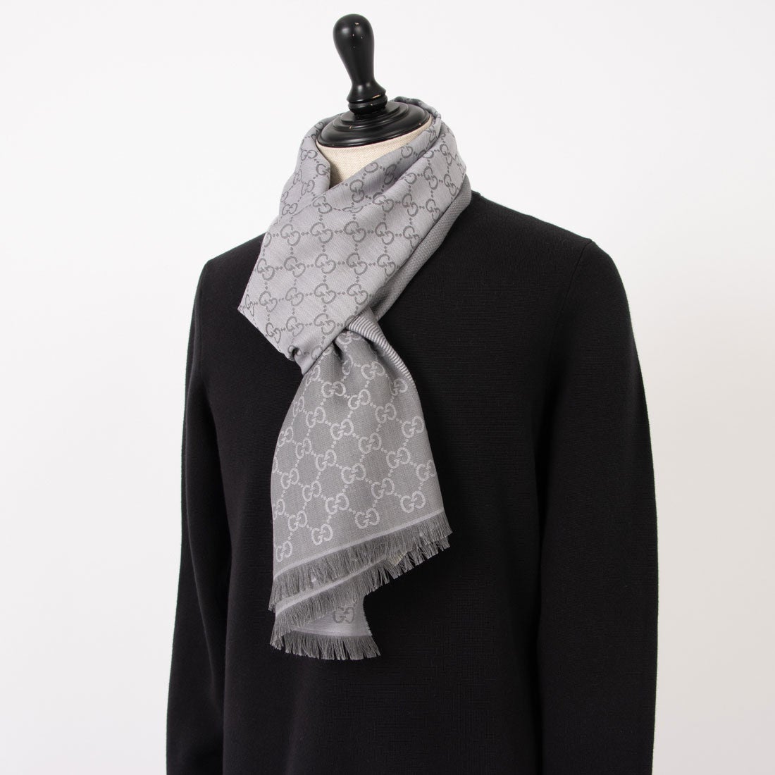 グッチ GUCCI ストール （グレー） - ファッション通販 MAGASEEK