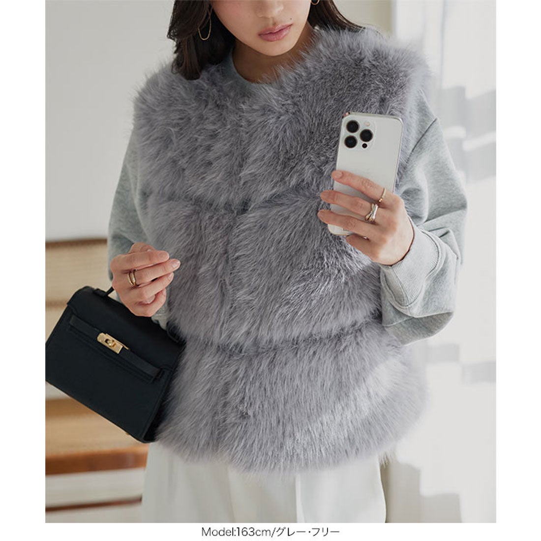 コウベレタス KOBE LETTUCE ファーベスト [K1435] （ホワイト