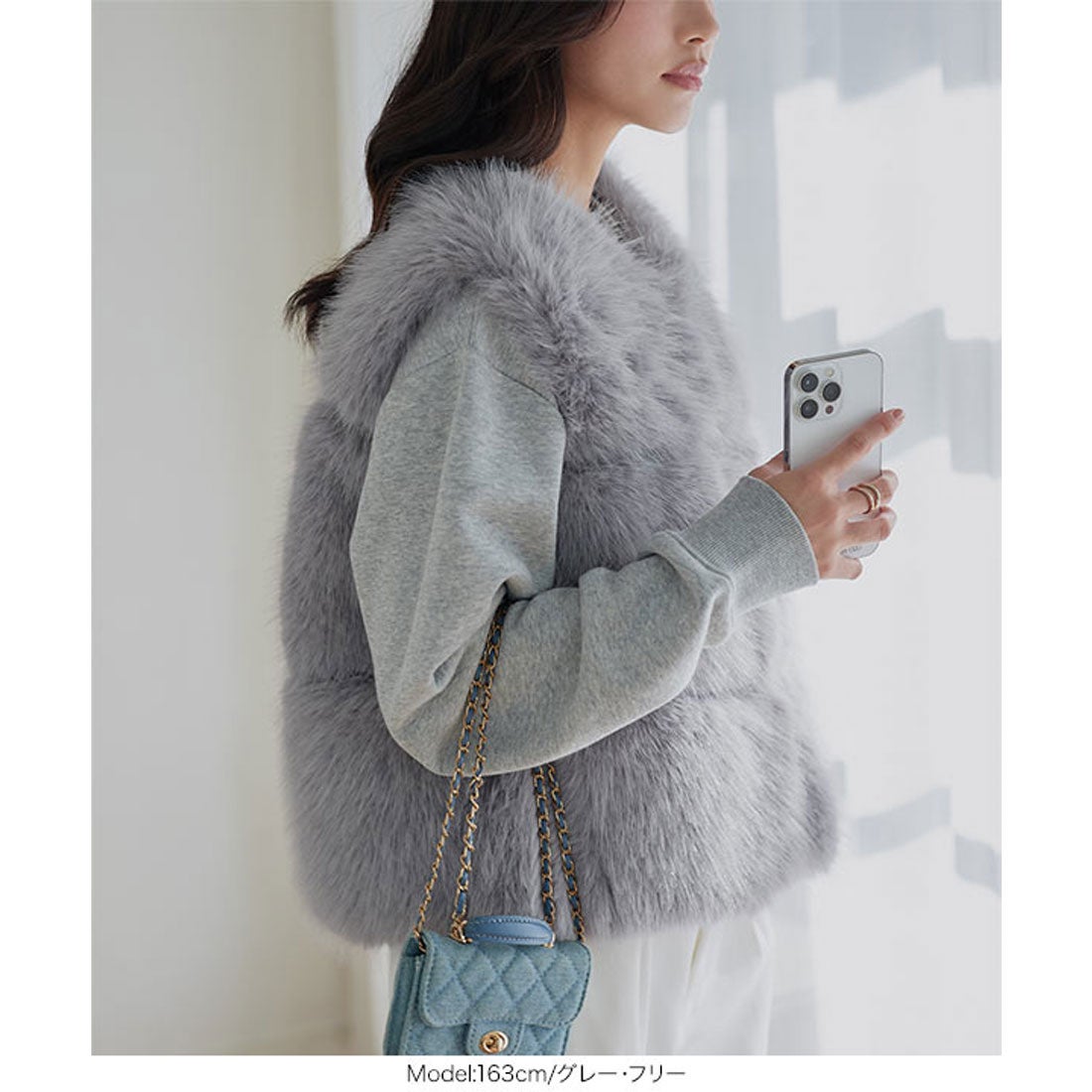 コウベレタス KOBE LETTUCE ファーベスト [K1435] （ホワイト