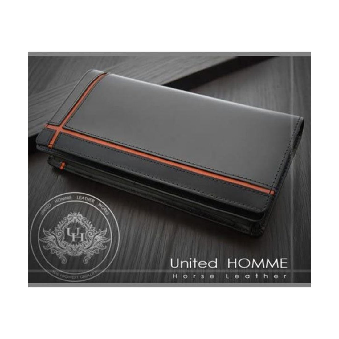 カッズセレクト KAZZU SELECT 長財布 メンズ レザー 馬革 牛革 バイ