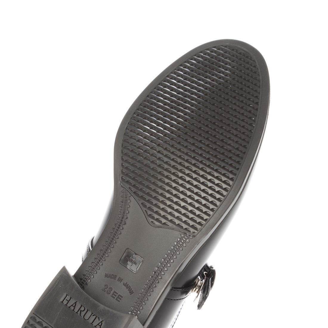 ハルタ HARUTA Tストラップシューズ （ブラック） -靴＆ファッション