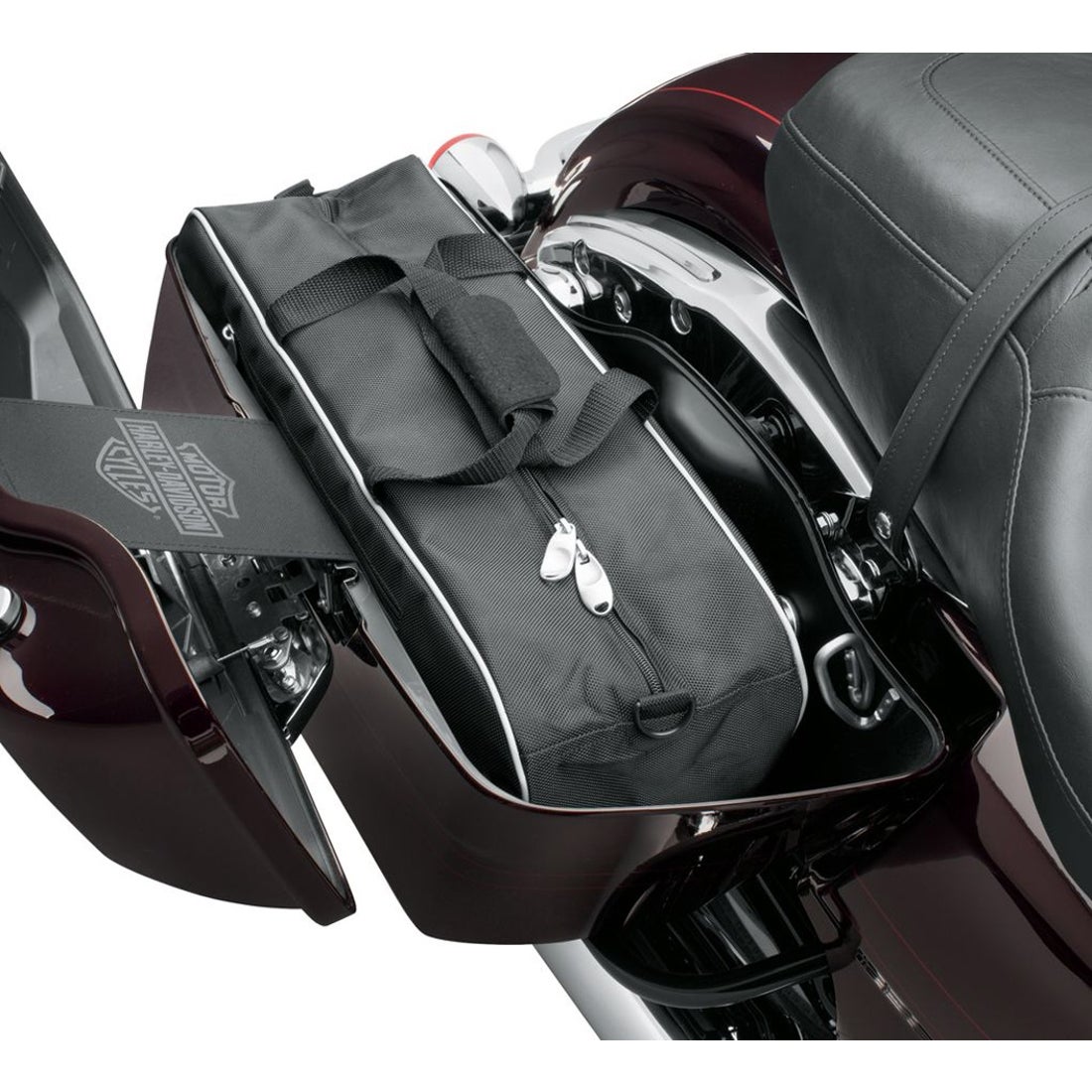 プレミアム・トラベルパック・ハードサドルバッグ -ハーレー