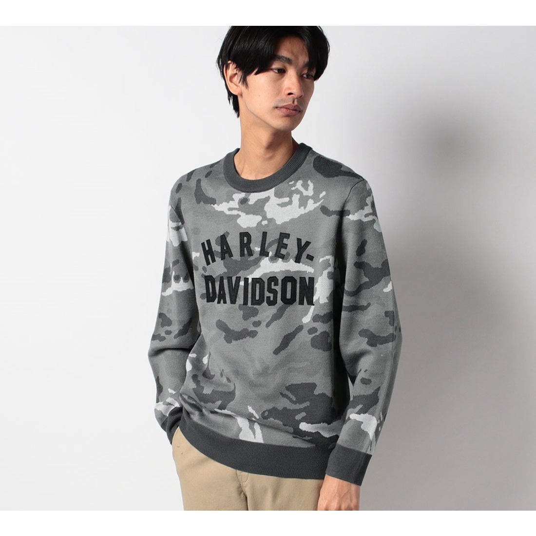 ステープル迷彩セーター -ハーレーダビッドソン公式オンラインショップ