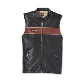 120周年記念レザーベスト -ハーレーダビッドソン公式オンラインショップ