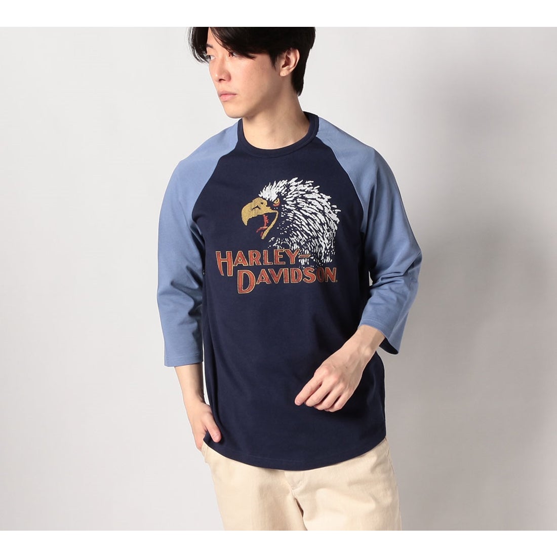 クラシックイーグルラグランTシャツ -ハーレーダビッドソン公式