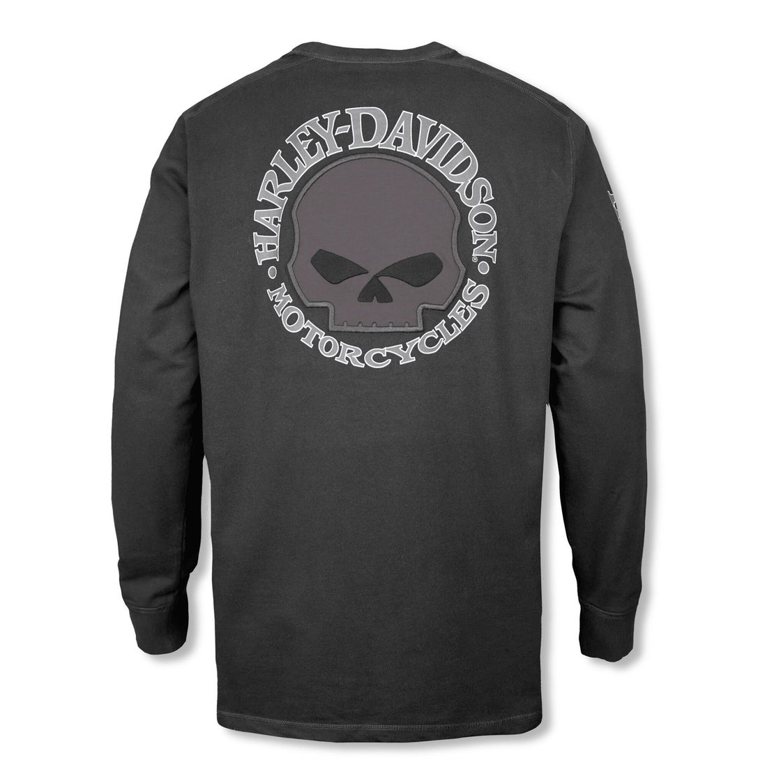 ウィリー G スカル ロングスリーブ T シャツ （ブラック） -ハーレー
