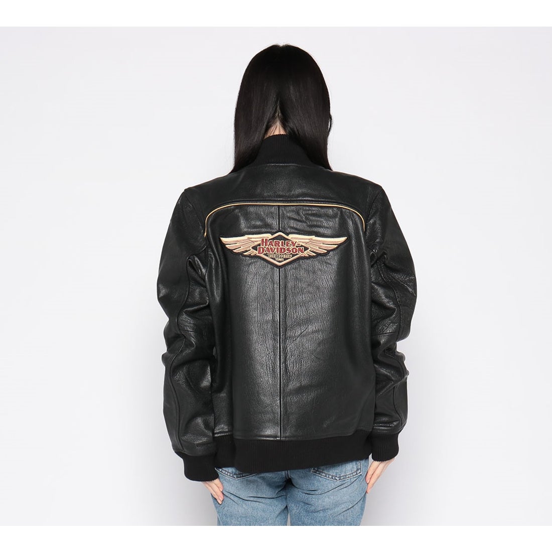 120周年記念ボンバーレザージャケット -ハーレーダビッドソン公式