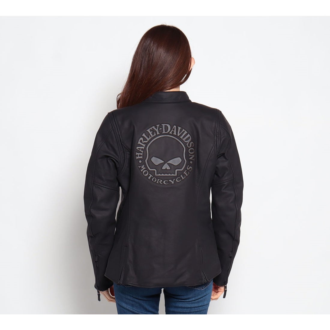 ハーレーダビットソン革ジャンレディースMサイズ Harley-Davidson