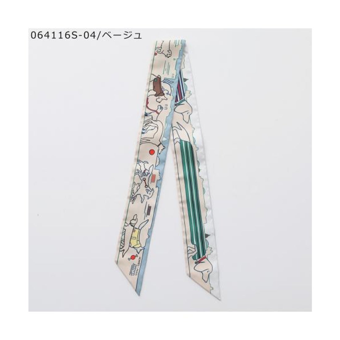 エルメス Hermes HERMES ツイリー スカーフ TWILLY 064116S 064007S