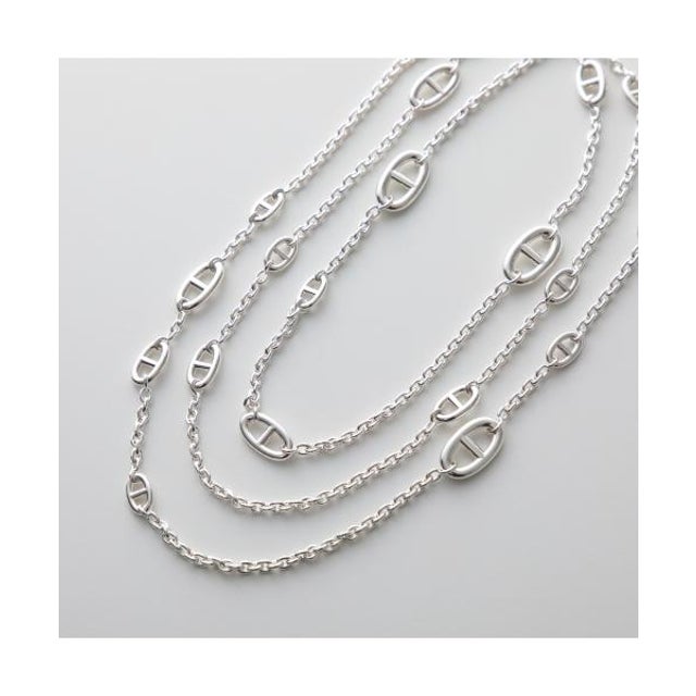 エルメス Hermes HERMES ロングネックレス ファランドール Farandole