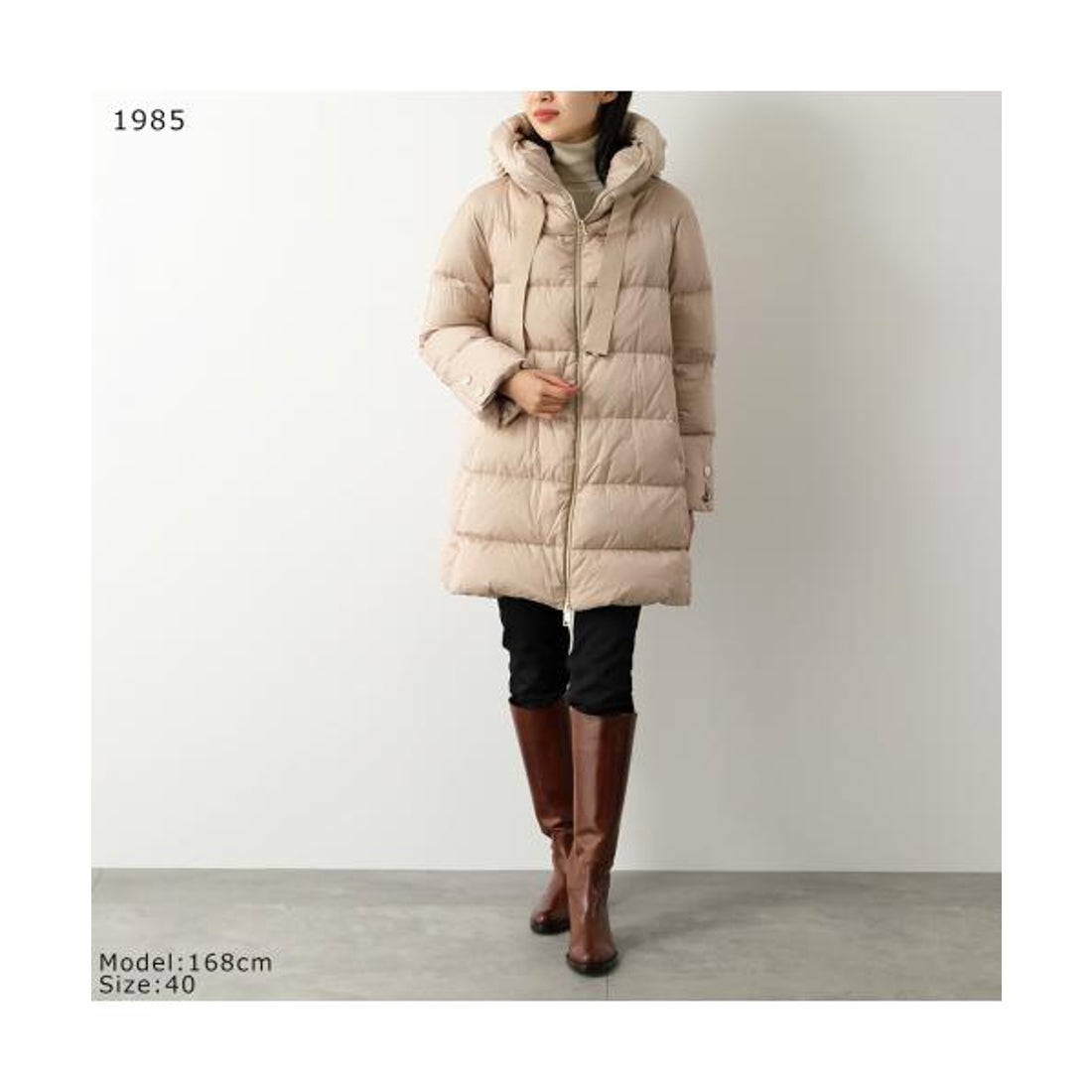 ヘルノ HERNO HERNO ダウンコート PI1304D 12170 フード付き （1985