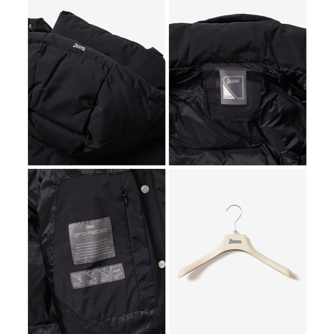 ヘルノ HERNO PI002047D 12840 Laminar GORE-TEX WINDSTOPPER ダウン