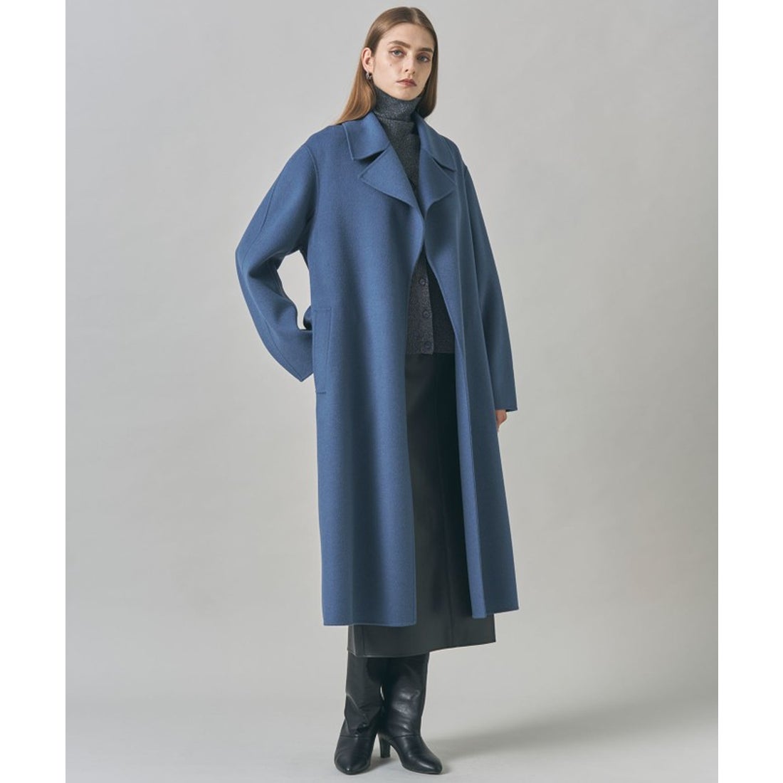 アイシービー オオキイサイズ ICB L WoolRever ロングコート