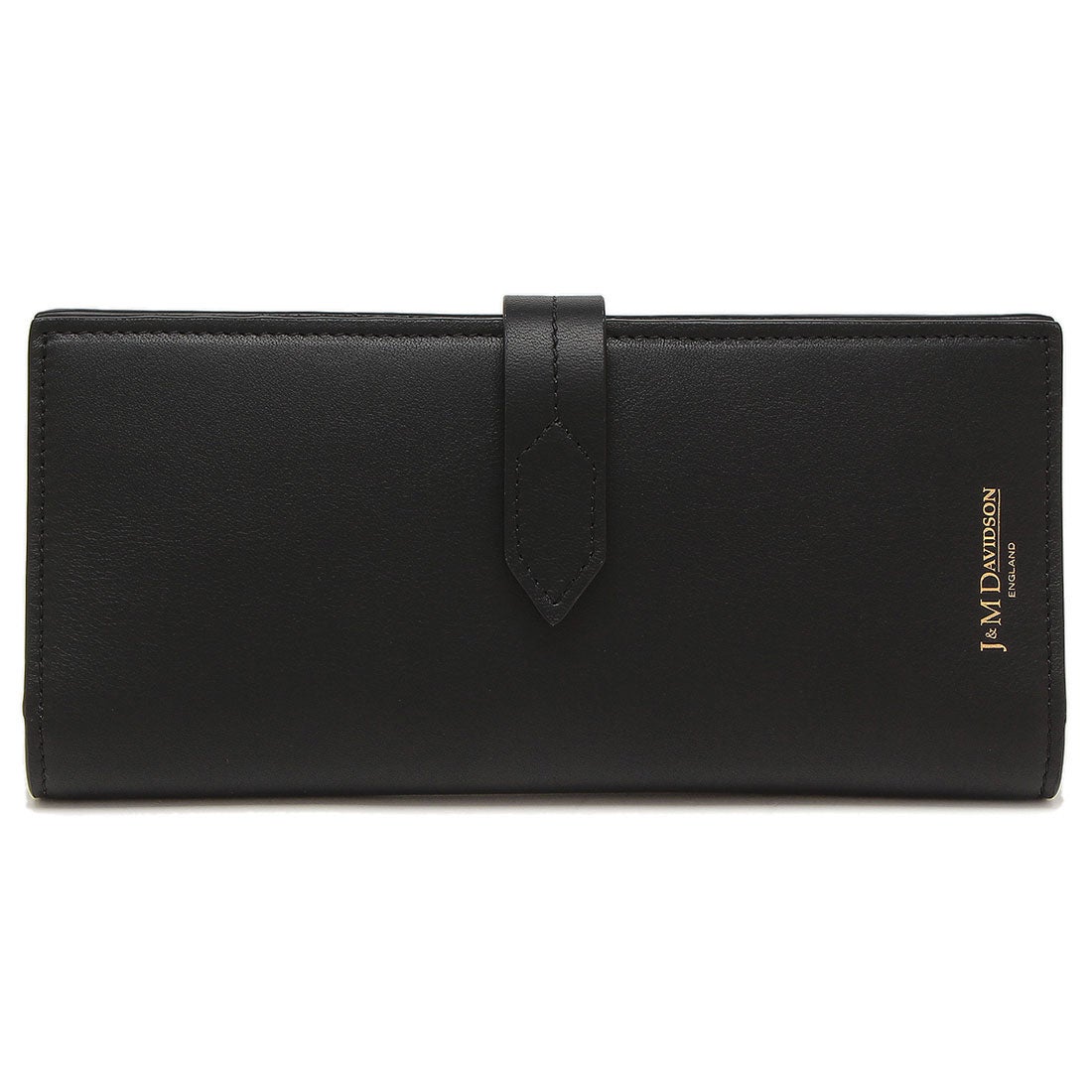 ジェイアンドエムデヴィッドソン J&M DAVIDSON 長財布 ブラック メンズ