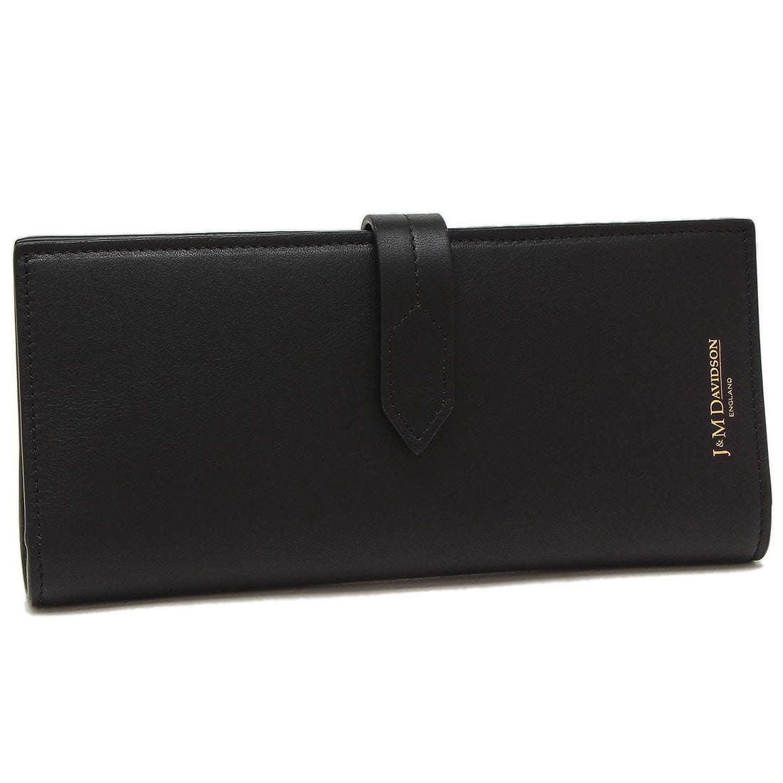 ジェイアンドエムデヴィッドソン J&M DAVIDSON 長財布 ブラック メンズ